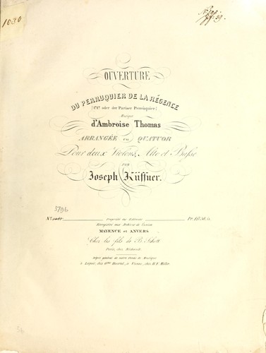 Perruquier de la re gence