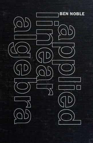 Applied linear algebra