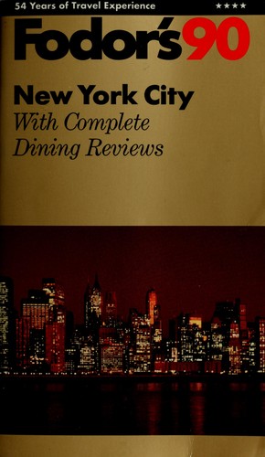 FODOR-N.Y.C.'90