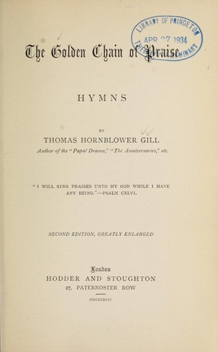 The golden chain of praise