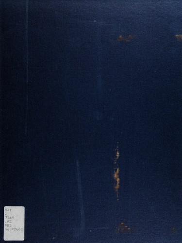 The Public Burden of National Foreign Debt: Latin America, Journal Articles, 1983-1988 (Public Administration Series: Bibliography,)