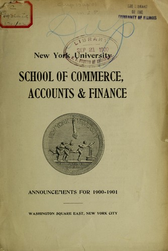 Announcements for the year ...