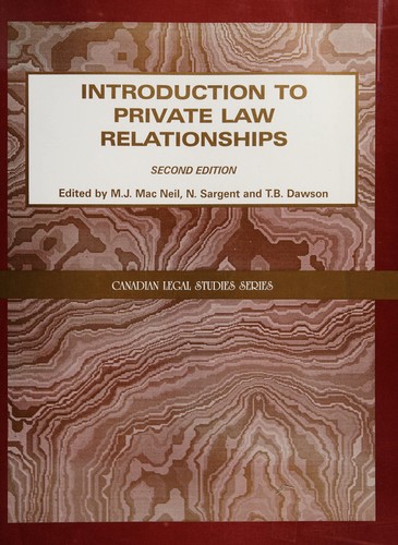 Introduction to private law relationships