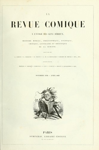 Revue comique à l'usage des gens sérieux