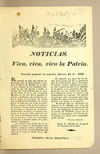 Noticias. Viva, viva, viva la patria