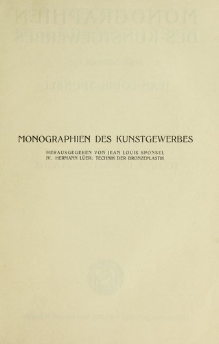 Technik der Bronzeplastik