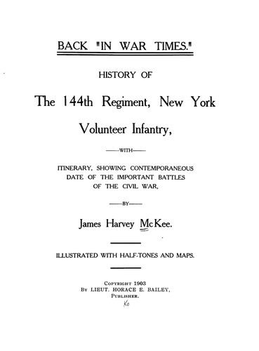 Back "in war times."