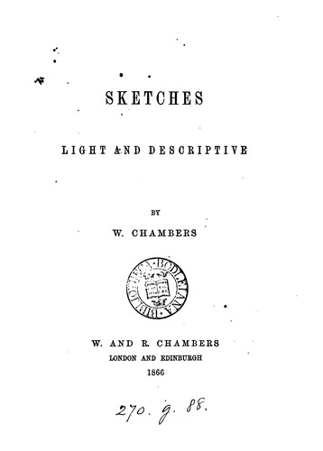 Sketches light and descriptive